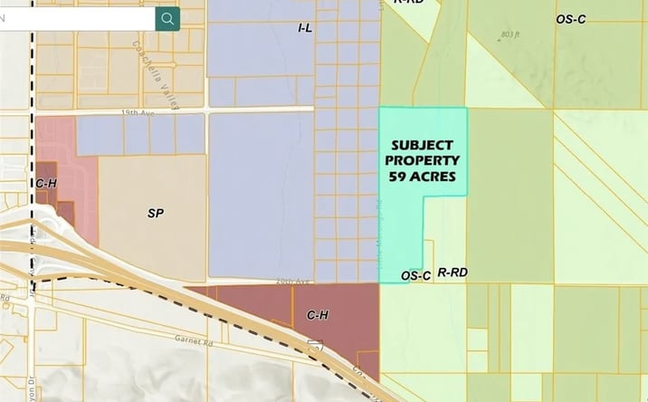 Pictures of Land property located at 20th, Desert Hot Springs, CA 92240 for sales - image #1