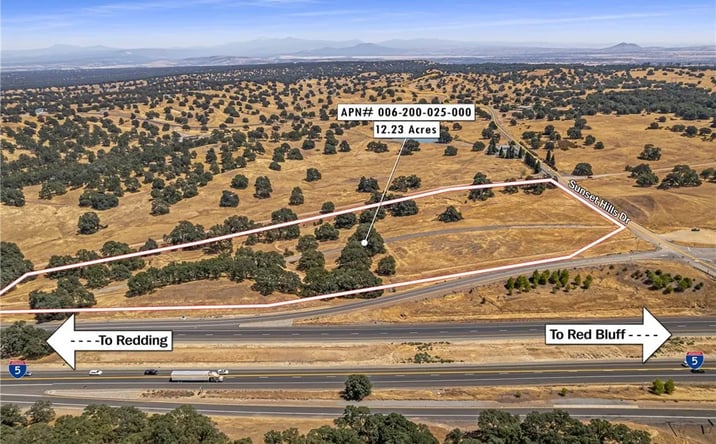 Pictures of Land property located at Sunset Hills Dr, Cottonwood, CA 96022 for sales - image #1