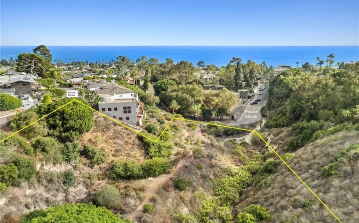 Pictures of Land property located at 455 Bonvue Terrace, Laguna Beach, CA 92651 for sales - image #1