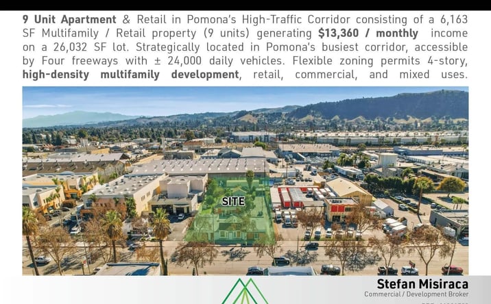Pictures of Multifamily property located at 1476 W Holt Ave, Pomona, CA 91768 for sales - image #1