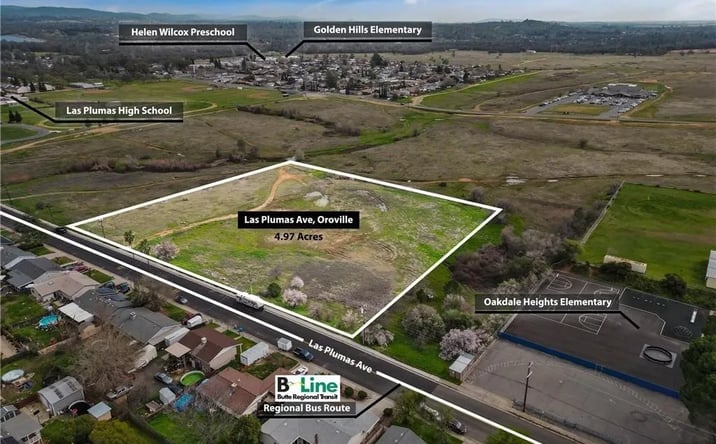 Pictures of Land property located at Las Plumas, Oroville, CA 95966 for sales - image #1