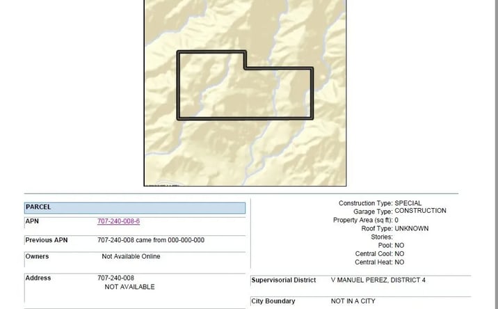Pictures of Land property located at 707240 Fargo Canyon, Coachella, CA 92203 for sales - image #1