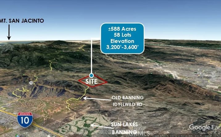 Pictures of Land property located at Old Idyllwild Rd, Banning, CA 92220 for sales - image #1