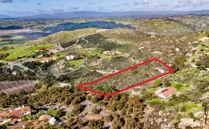 Pictures of Land property located at Mountain View, Bonsall, CA 92003 for sales - image #1