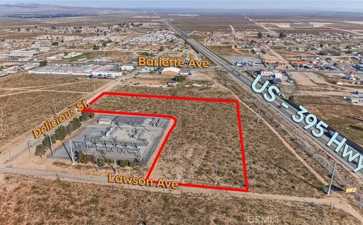 Pictures of Land property located at Lawson, Adelanto, CA 92301 for sales - image #1