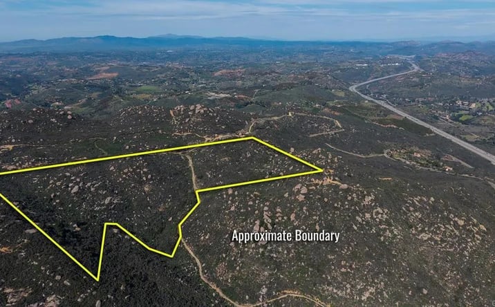 Pictures of Land property located at El Farra St, Bonsall, CA 92003 for sales - image #1