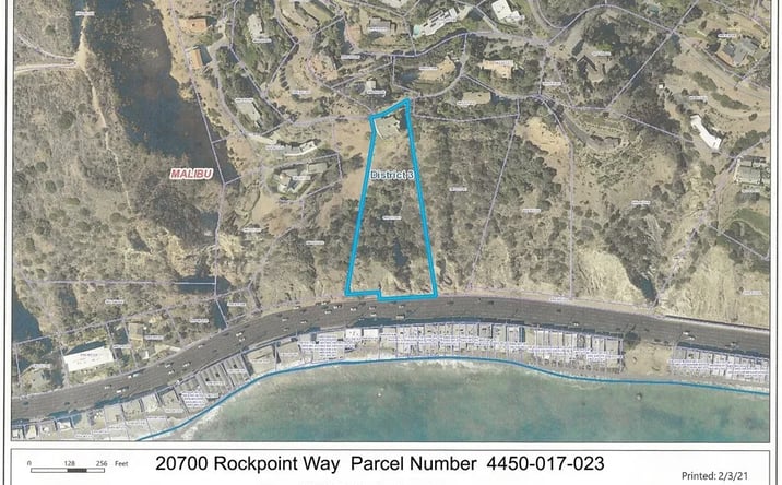 Pictures of Land property located at 20700 Rockpoint, Malibu, CA 90265 for sales - image #1