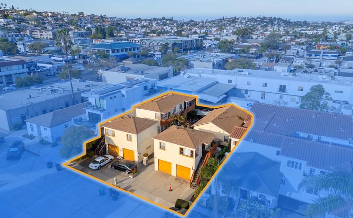 Pictures of Multifamily property located at 2918-28 Upshur St, San Diego, CA 92106 for sales - image #1