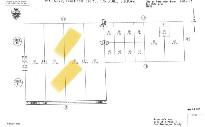 Pictures of Land property located at 29 Palms, 29 Palms, CA 92277 for sales - image #1