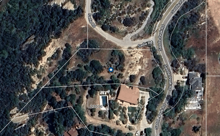 Pictures of Land property located at 23118 Saddle Peak Rd, 90290, CA 90290 for sales - image #1