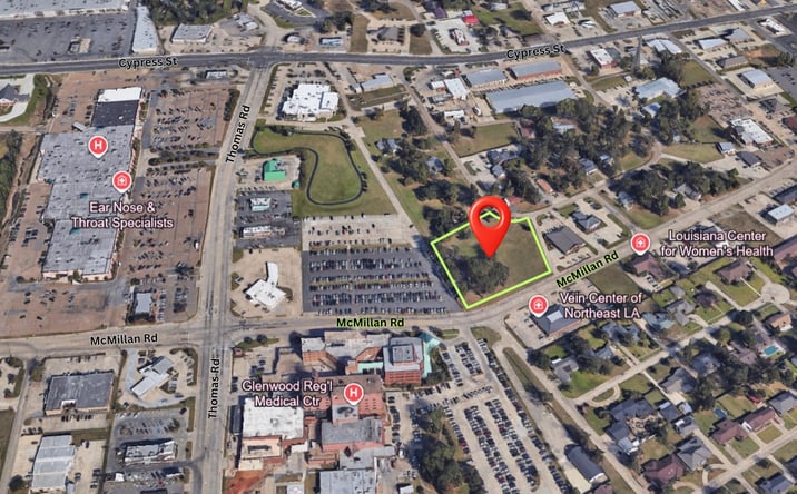 Pictures of Land property located at 311 Circle Dr, West Monroe, LA 71291 for sales - image #1