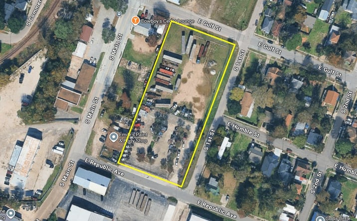 Pictures of Land property located at 18 E Republic Ave, Baytown, TX 77520 for sales - image #1