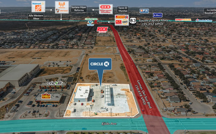 Pictures of Retail property located at 3219 Lomas Del Sur Boulevard, Laredo, TX 78046 for sales - image #1