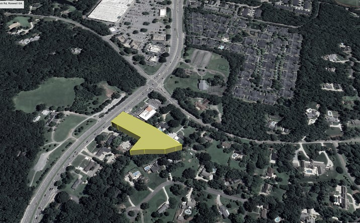 Pictures of Multifamily, Office, Retail, Senior Living property located at 1400 Woodstock Rd, Roswell, GA 30075 for sales - image #1