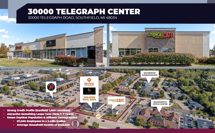 image of property at 30000 TELEGRAPH RD Southfield MI 48034