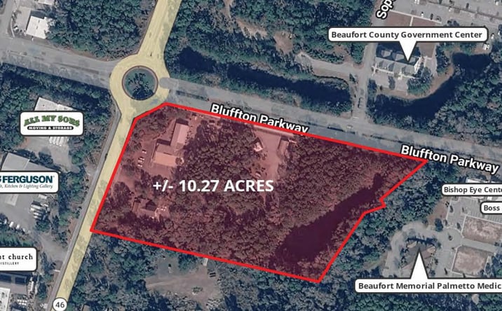 Pictures of Land property located at 111 Bluffton Road, Bluffton, SC 29910 for sales - image #1
