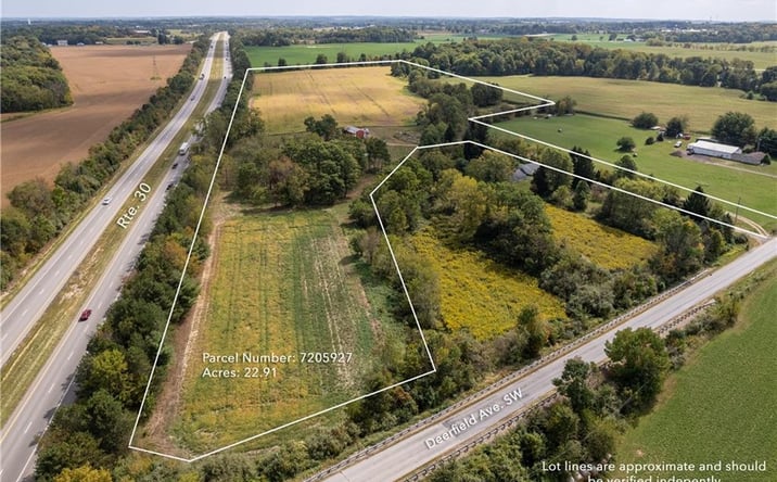 Pictures of Land property located at Deerfield Ave SW, Dalton, OH 44618 for sales - image #1