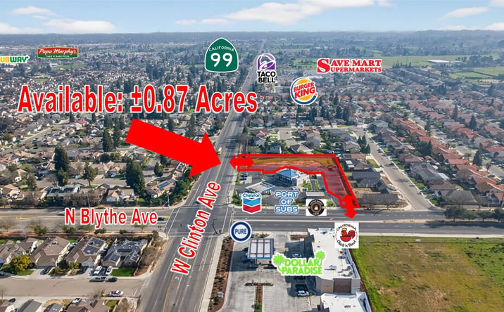 Pictures of Land property located at 4335 W Clinton Ave, Fresno, CA 93722 for sales - image #1