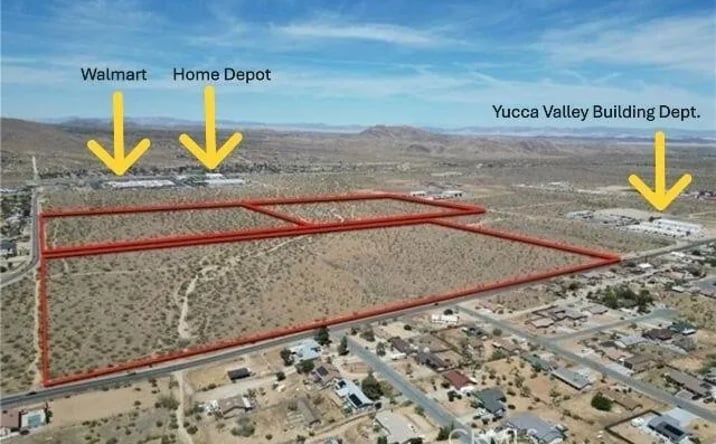 Pictures of Land property located at Yucca Trail, Yucca Valley, CA 92284 for sales - image #1