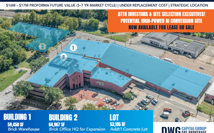 Pictures of Office, Industrial property located at 320 E. Methvin St & 325 E. Tyler St, Longview, TX 75601 for sales - image #1