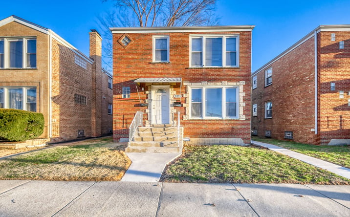 Pictures of Multifamily property located at 3317 Jackson Street, Bellwood, IL 60104 for sales - image #1
