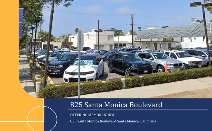 Pictures of Retail, Multifamily property located at 825 Santa Monica Blvd, Santa Monica, CA 90401 for sales - image #1