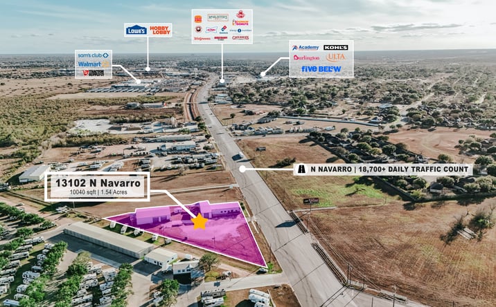 Pictures of Retail, Office, Industrial, Mixed Use, Special Purpose property located at 13102 N Navarro St, Victoria, TX 77904 for sales - image #1