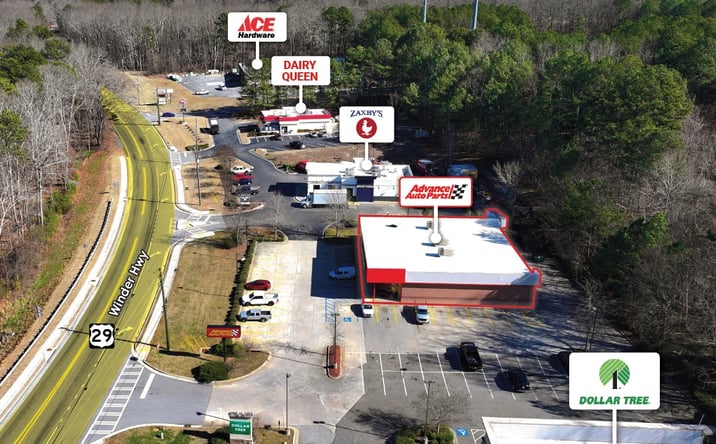 Pictures of Retail property located at 2600 Winder Hwy, Dacula, GA 30019 for sales - image #1