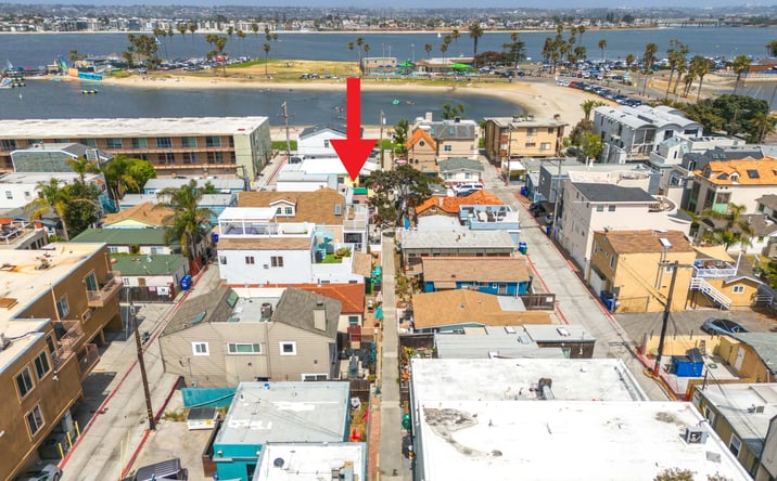 Pictures of Multifamily property located at 830 Pismo Ct, San Diego, CA 92109 for sales - image #1