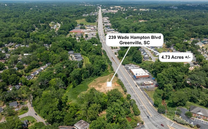 Pictures of Land property located at 237-239 Wade Hampton Blvd, Greenville, SC 29609 for sales - image #1