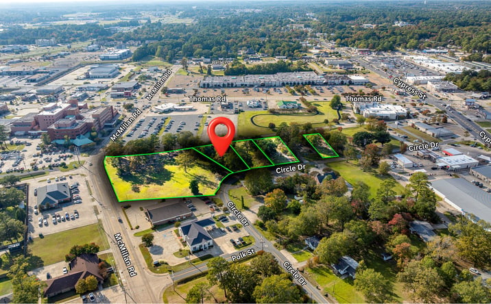 Pictures of Land property located at 315 Circle Drive, West Monroe, LA 71291 for sales - image #1