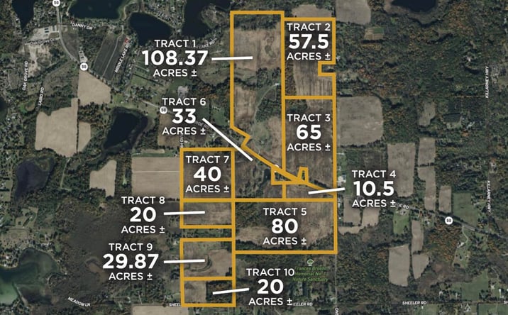 Pictures of Land property located at M 50, Onsted, MI 49265 for sales - image #1