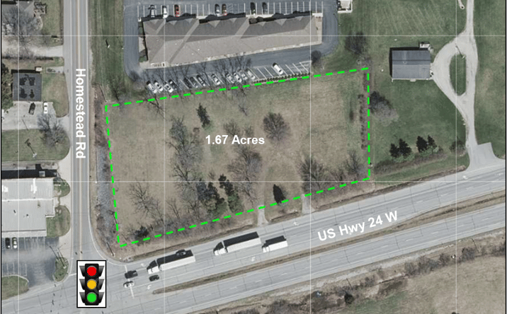 Pictures of Land property located at 10818 US-24, Fort Wayne, IN 46804 for sales - image #1
