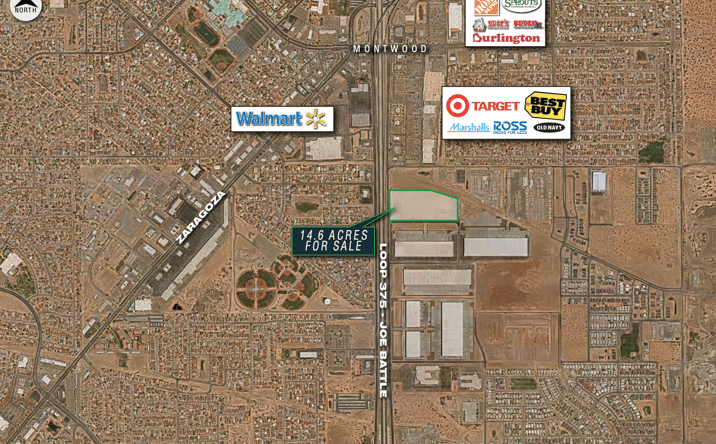 Pictures of Land property located at 1780 Joe Battle Blvd, El Paso, TX 79936 for sales - image #1
