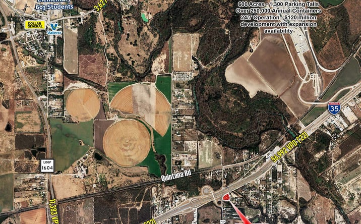 Pictures of Land property located at SEC I-35 & Benton City Rd, Von Ormy, TX 78073 for sales - image #1