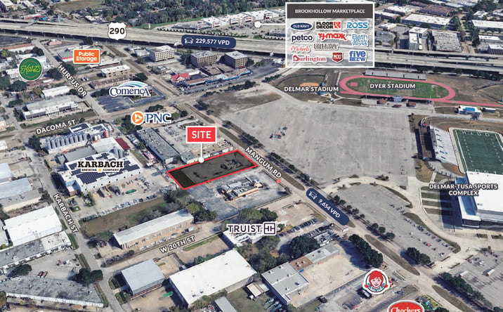 Pictures of Retail property located at 2009 Mangum Rd, Houston, TX 77092 for sales - image #1