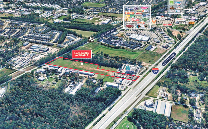 Pictures of Land property located at 25437 Eastex Freeway, Porter, TX 77365 for sales - image #1