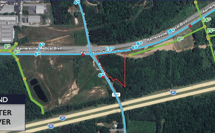 Pictures of Retail, Office, Land property located at 00 Brookford Rd, Kernersville, NC 27284 for sales - image #1