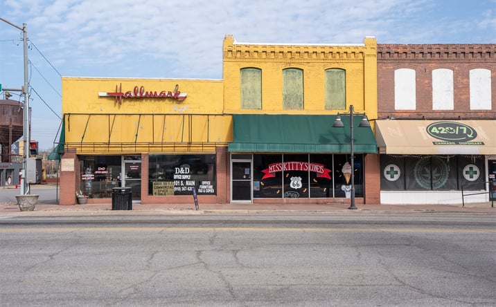 Pictures of Retail property located at 101 S Main Street, Bristow, OK 74010 for sales - image #1