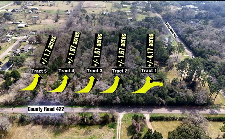 Pictures of Land property located at 0 COUNTY ROAD 422 (FLORA RD) TRACT 3, ALVIN, TX 77511 for sales - image #1
