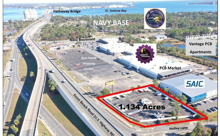 Pictures of Land property located at 7413 Front Beach Rd,, Panama City Beach, FL 32407 for sales - image #1