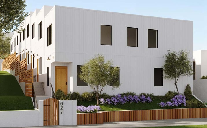 Pictures of Land, Multifamily property located at 627 N Juanita Ave, Los Angeles, CA 90004 for sales - image #1