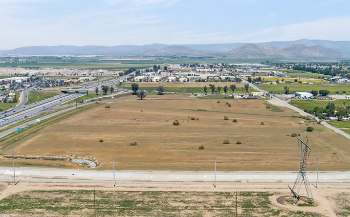 Pictures of Land property located at SEC Corner of Ethanac Road and I-215 Freeway, Perris, CA 92585 for sales - image #1