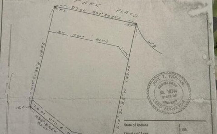 Pictures of Land property located at 4269 Park Place, Crown Point, IN 46307 for sales - image #1