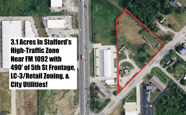 Pictures of Land property located at 3650 5th ST, Stafford, TX 77477 for sales - image #1