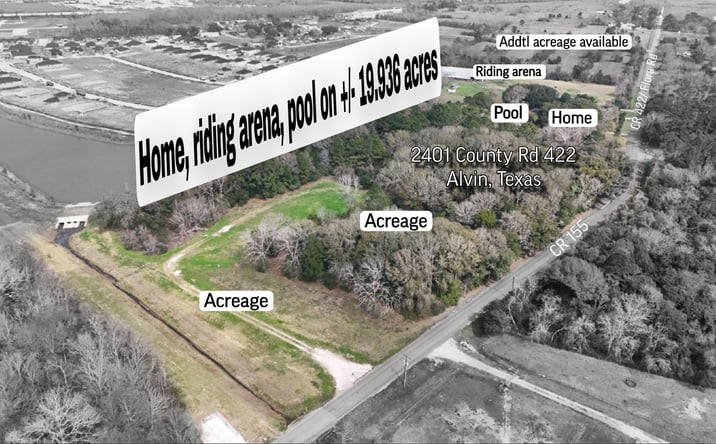 Pictures of Land, Mixed Use, Multifamily, Office property located at 2401 County Rd 422, Alvin, TX 77511 for sales - image #1