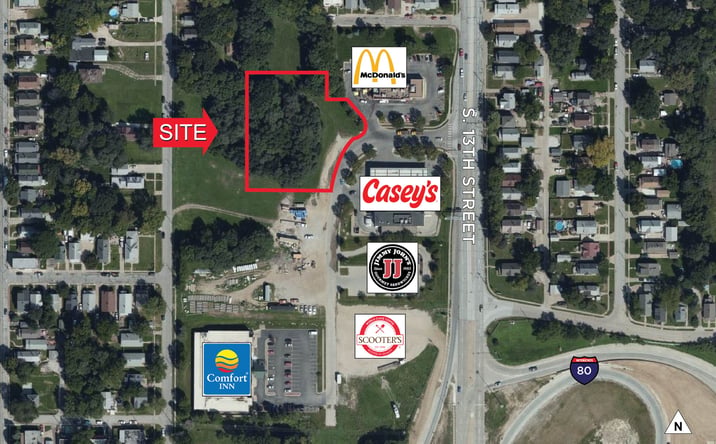 Pictures of Land, Retail property located at 2772 S. 13th Court, Omaha, NE 68135 for sales - image #1