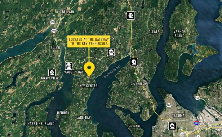 Pictures of Land property located at 9222 Cramer Road NW, Gig Harbor, WA 98329 for sales - image #1
