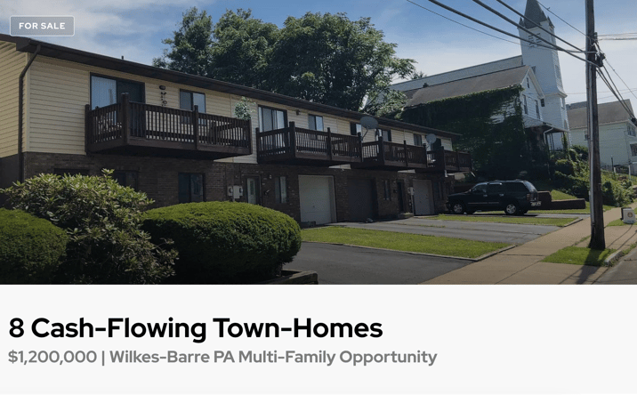 Pictures of Multifamily property located at 42 South Hancock Street, Wilkes-Barre, PA 18702 for sales - image #1