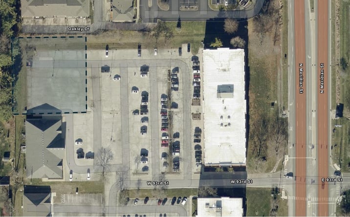 Pictures of Land property located at 9302 N Meridian St, Indianapolis, IN 46260 for sales - image #1